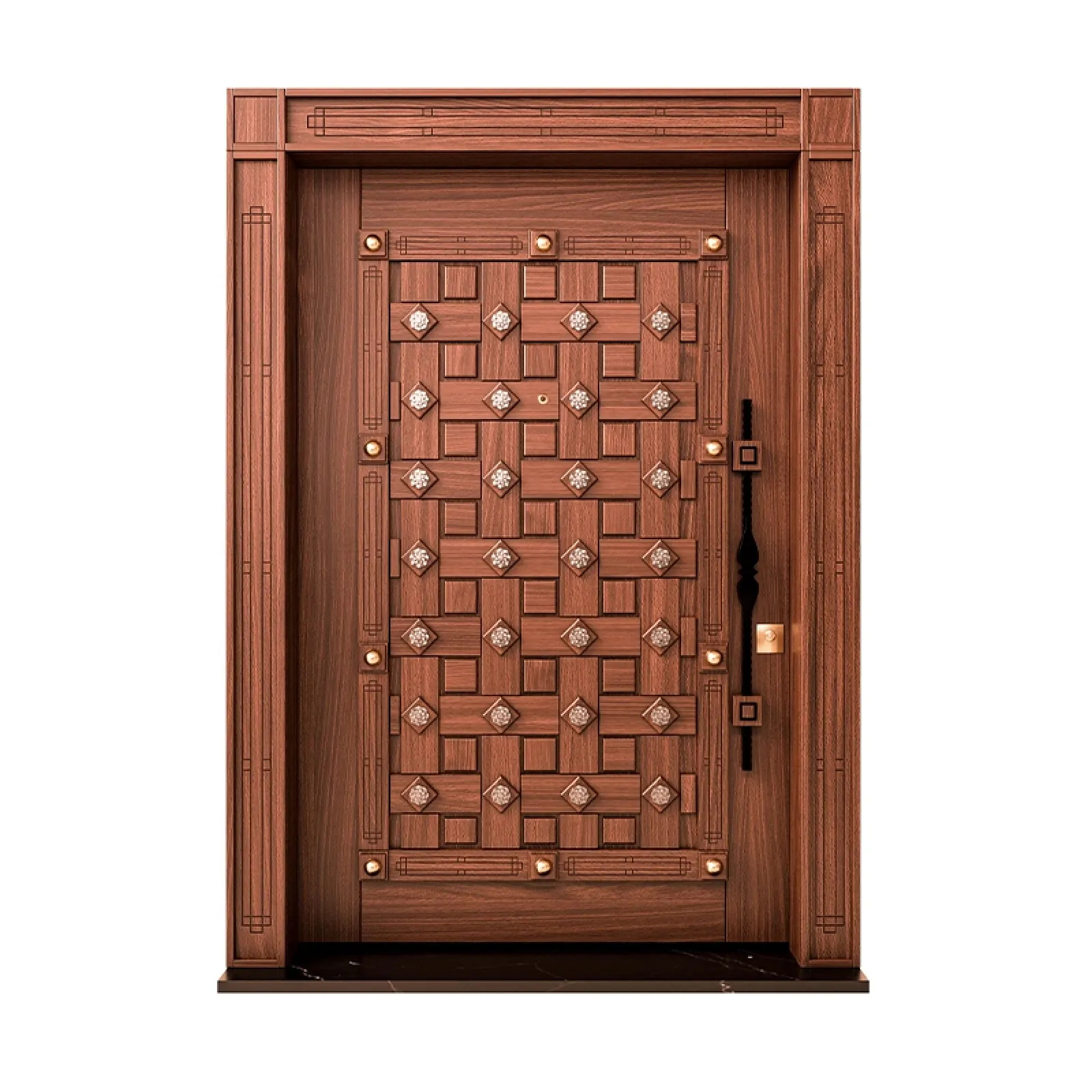 Lüks Çelik Kapı Modelleri - LUKS-013